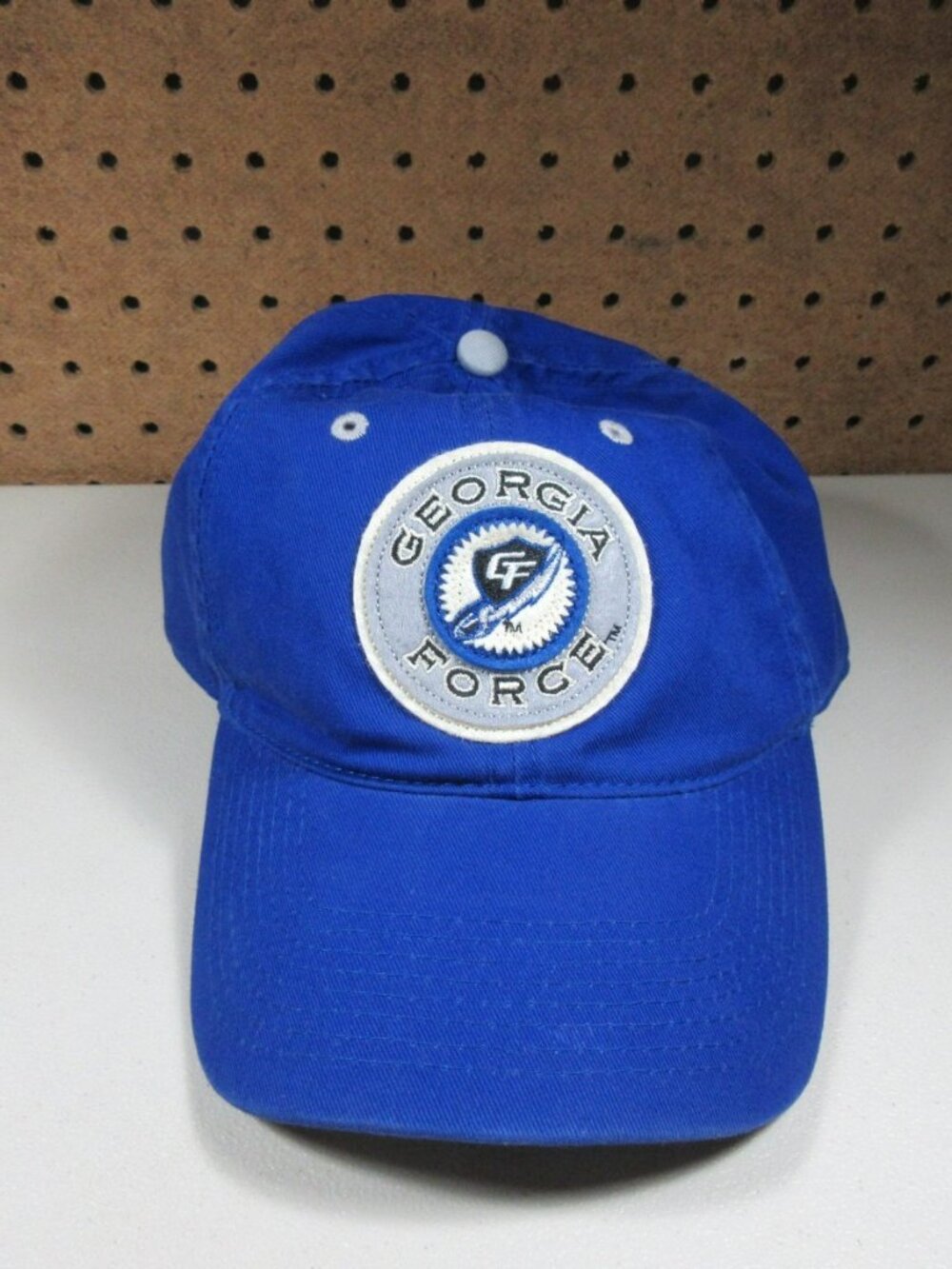 Drew Pearson mens blue Georgia Force AFL Arena Football strapback hat OS NWT